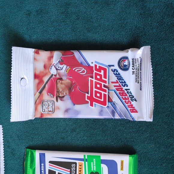 Topps Panini Sealed Baseball Card Packs Collection SEALED - Picture 4 of 4